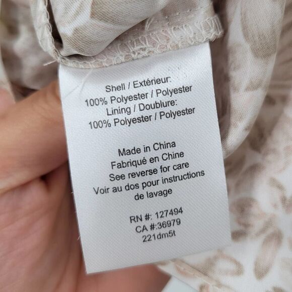 Keepsake Heartloom Cream Halter Smocked Back Alyssa Mini Dress NWT Small - Picture 8 of 13